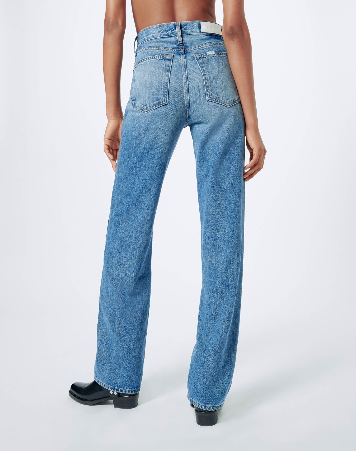 High Rise Loose - Worn Blue sold by Re/Done product image thumbnail 7