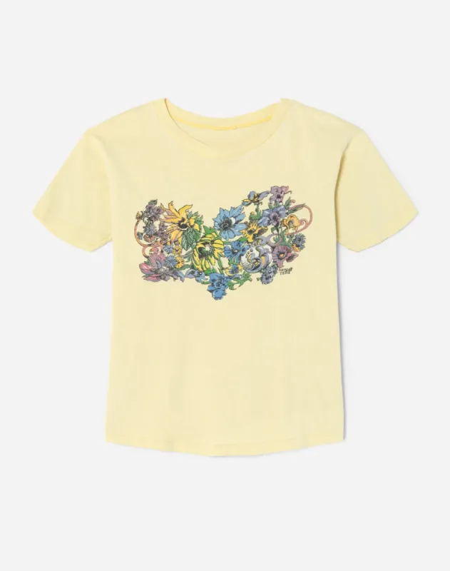 70s Hang Ten Floral Tee -#4 sold by Re/Done