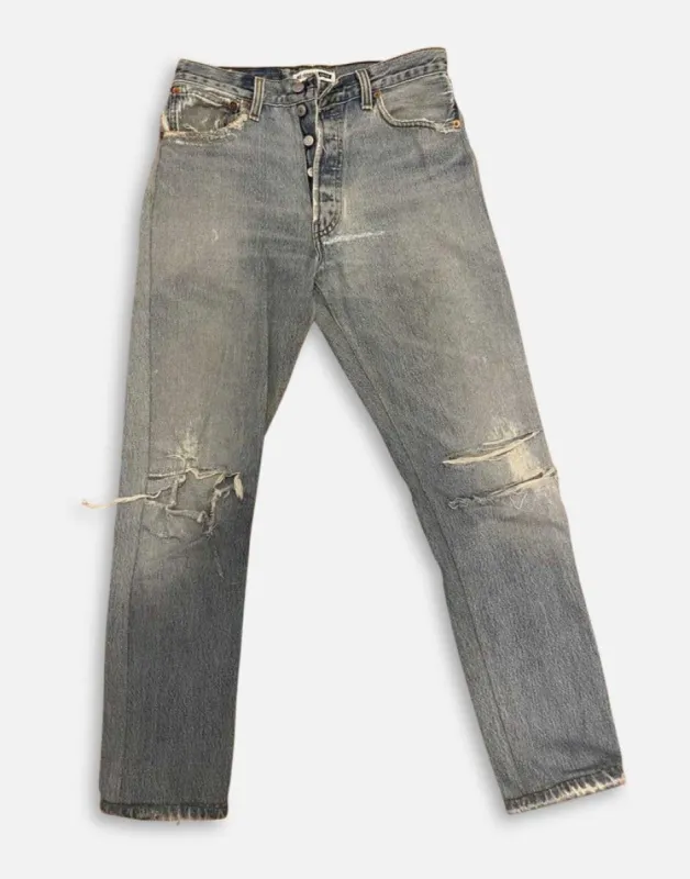 Levi's High Rise Ankle Crop made by Re/Done