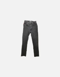 Comfort Stretch High Rise Ankle Crop - Faded Black sold by Re/Done