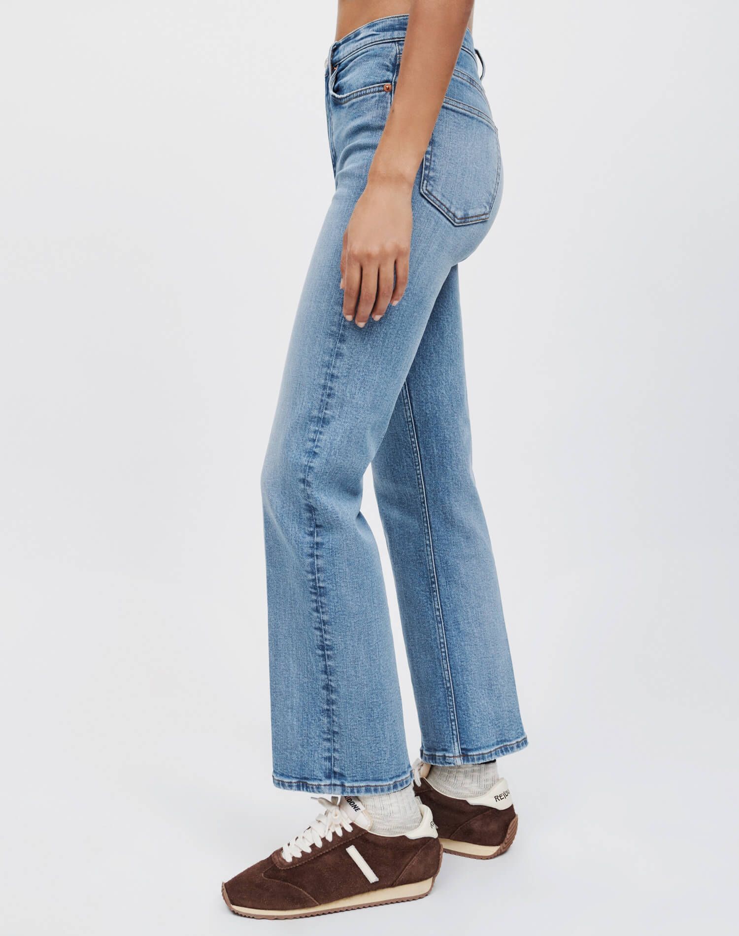 Extra Stretch 70s Crop Boot - 60s Fade sold by Re/Done product image thumbnail 5