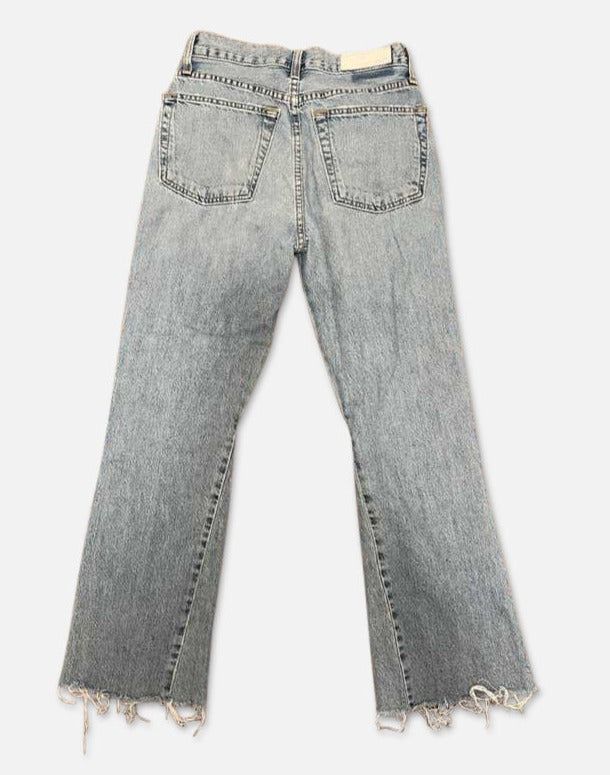 High Rise Crop Flare sold by Re/Done product image thumbnail 2