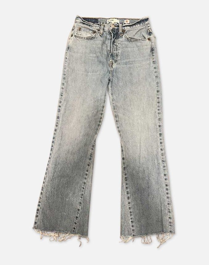 High Rise Crop Flare sold by Re/Done