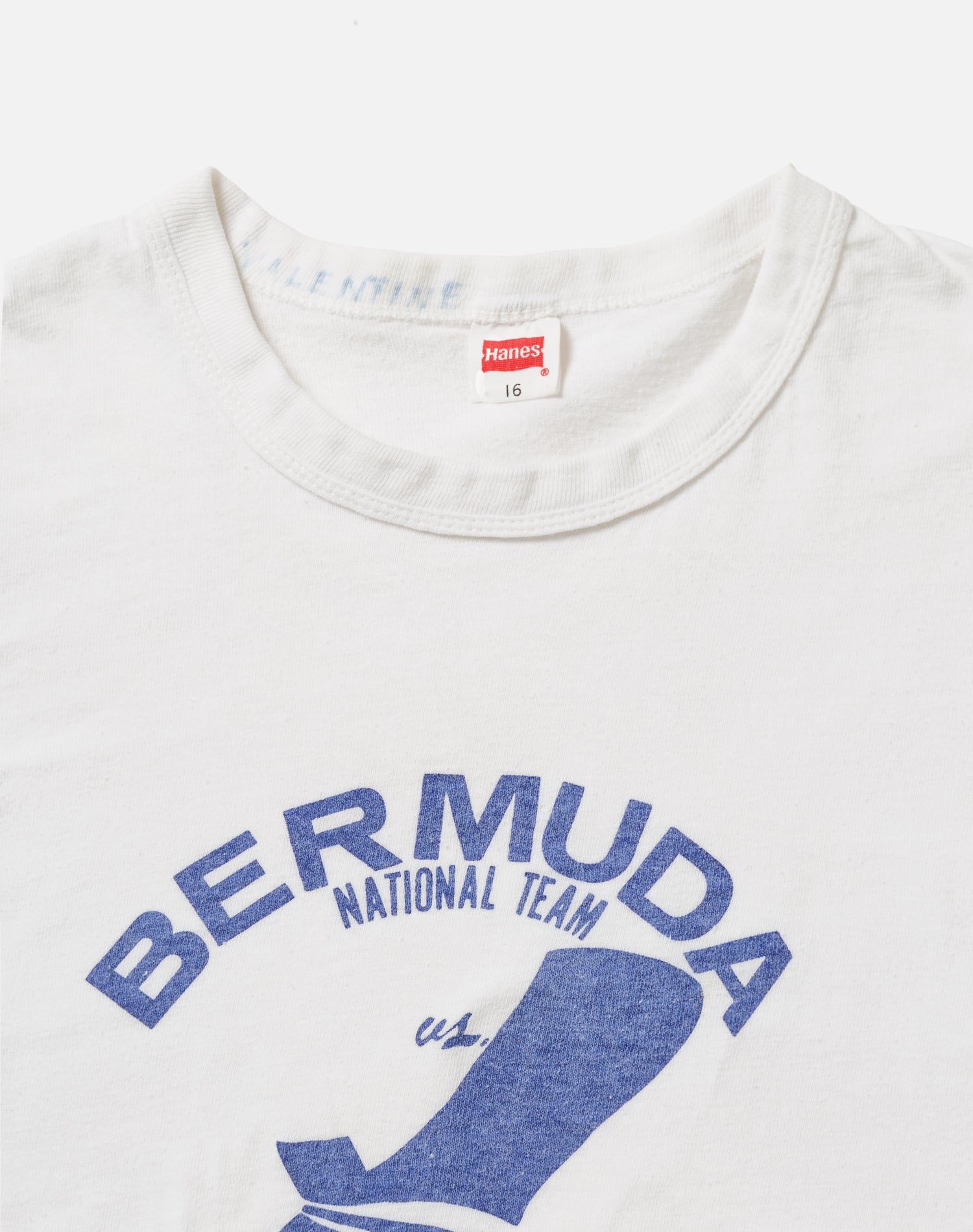60s Hanes Bermuda National Team Tee -#32 sold by Re/Done product image thumbnail 3