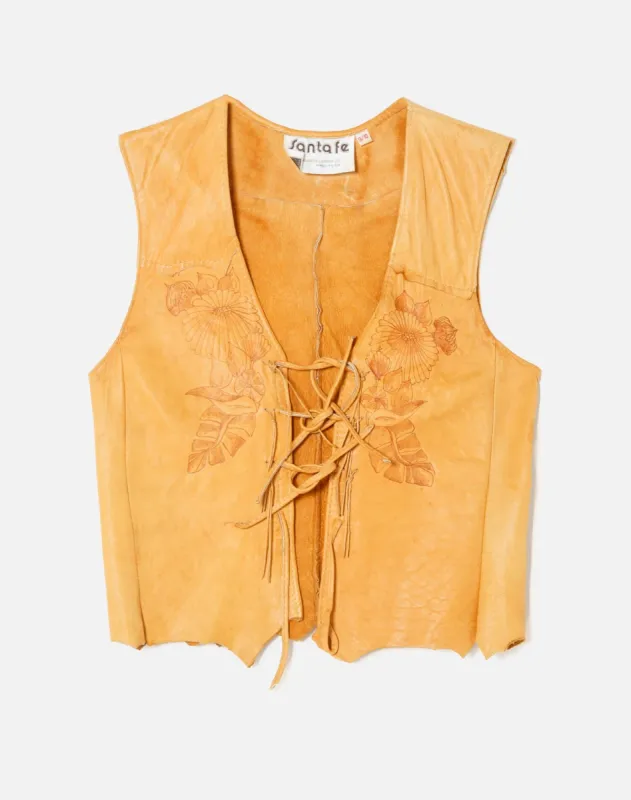 70s Santa Fe Top made by Re/Done