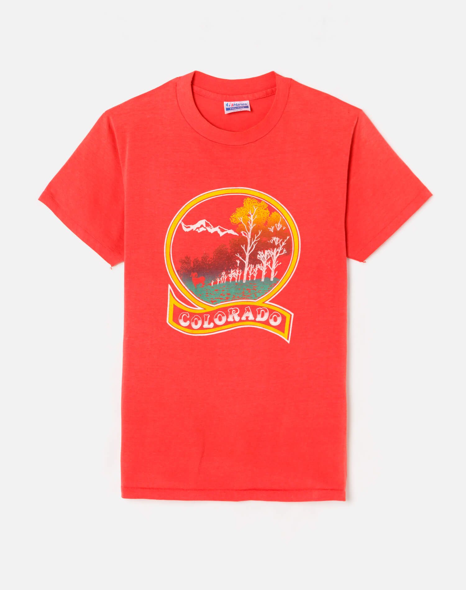 80s Hanes Colorado Tee - #22 sold by Re/Done