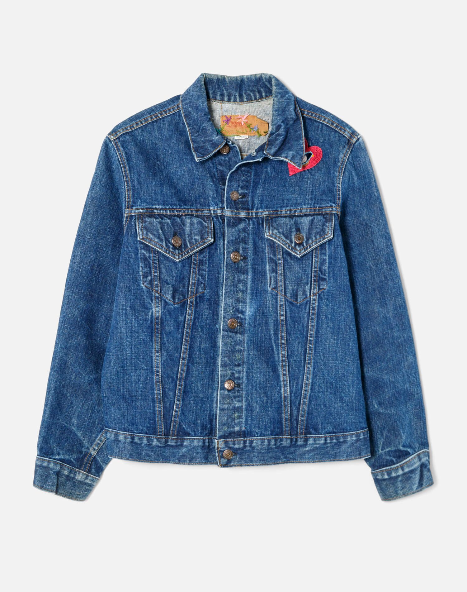 60s Levi's Type III Embroidered Jacket - #83 sold by Re/Done
