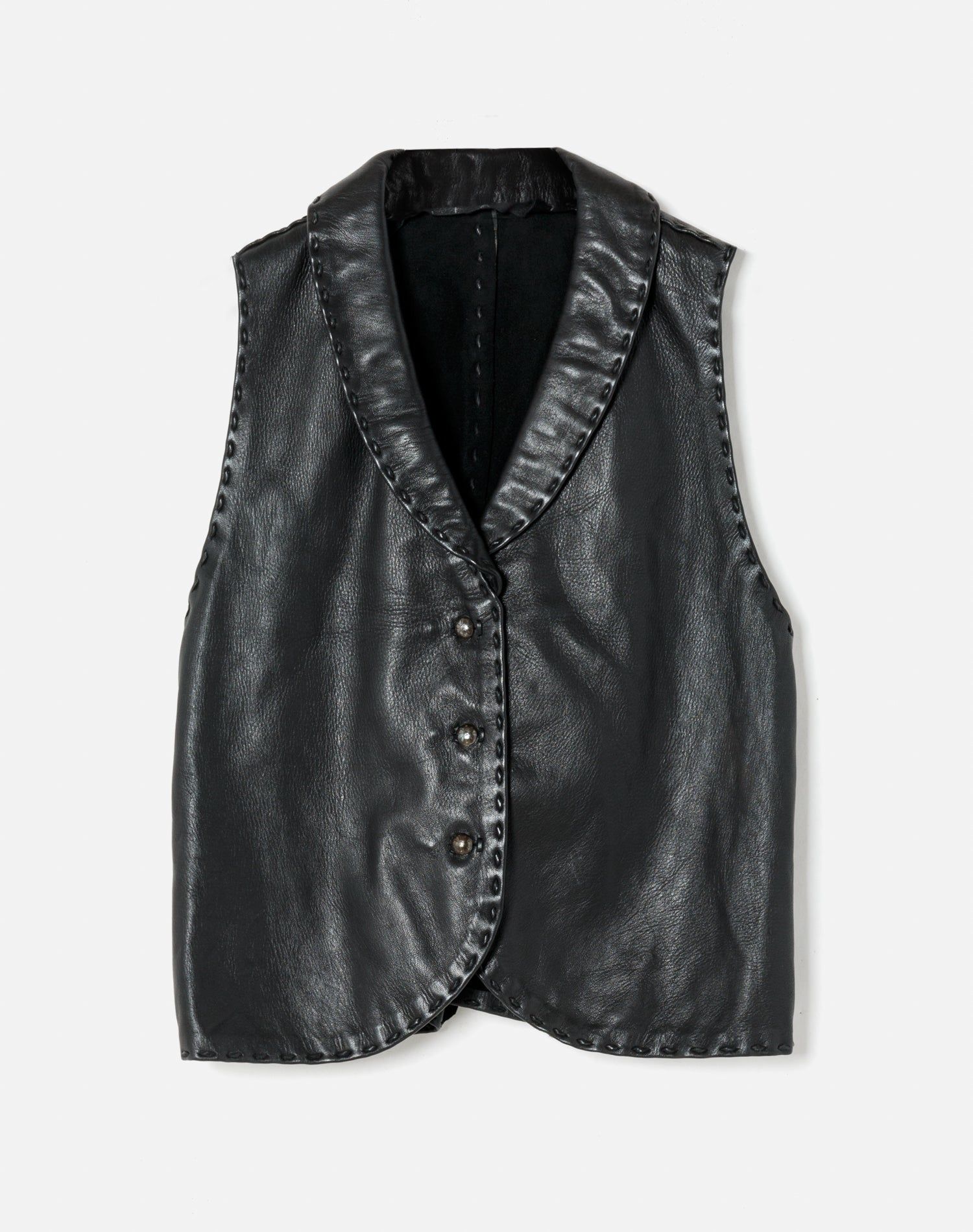 70s Deerskin Top sold by Re/Done