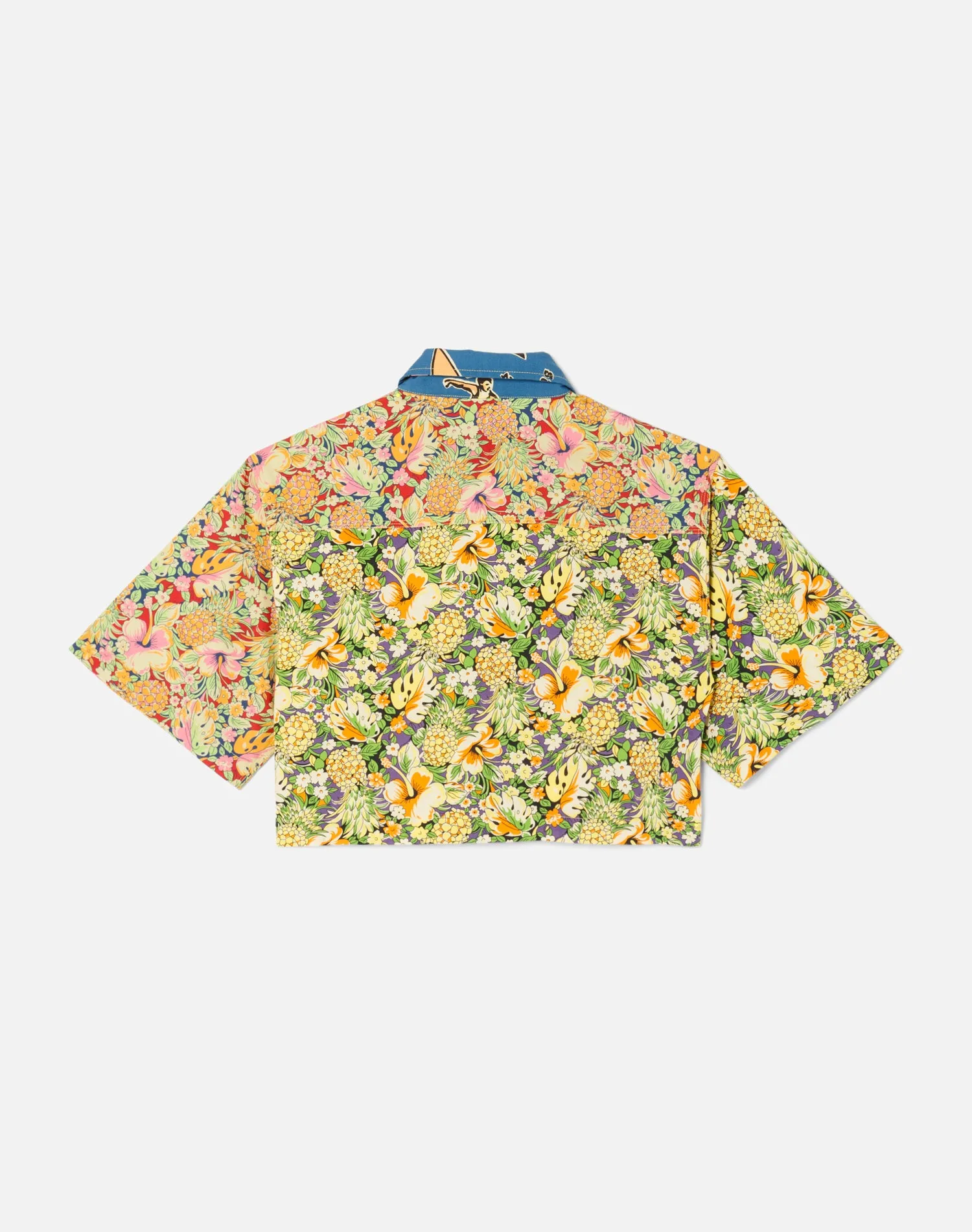 Oversized Crop Shirt - Multi Pineapple sold by Re/Done product image thumbnail 2