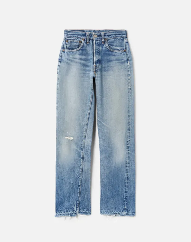 60s Big E Single Stitch Selvedge Levi's 501 sold by Re/Done