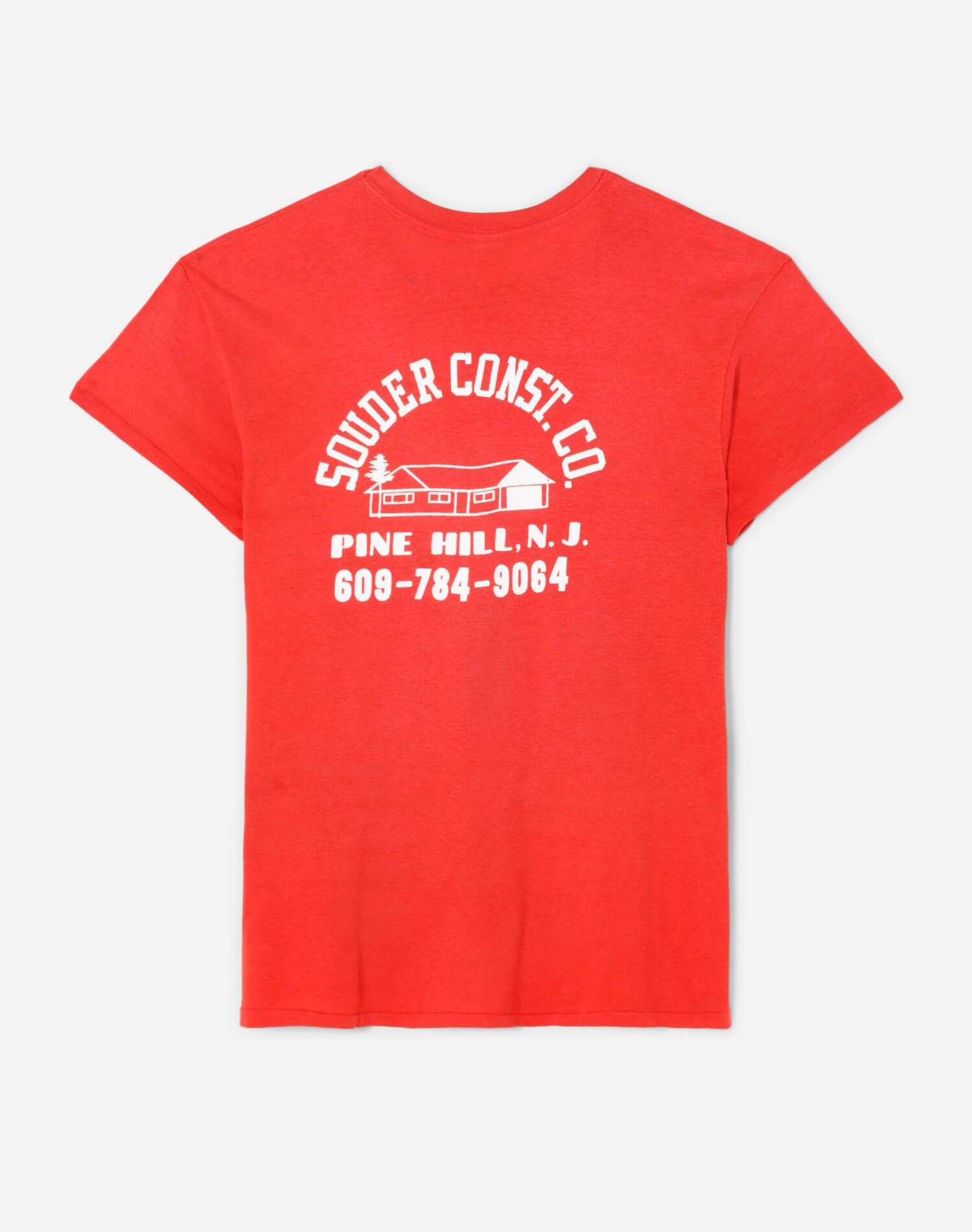 80s Hanes Construction Tee -#21 sold by Re/Done product image thumbnail 2