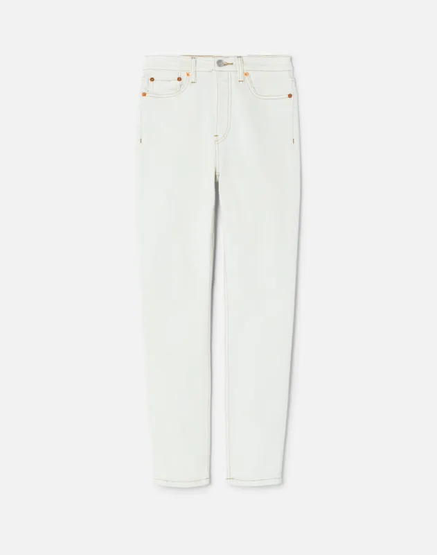 90s High Rise Ankle Crop - Bleach Like sold by Re/Done