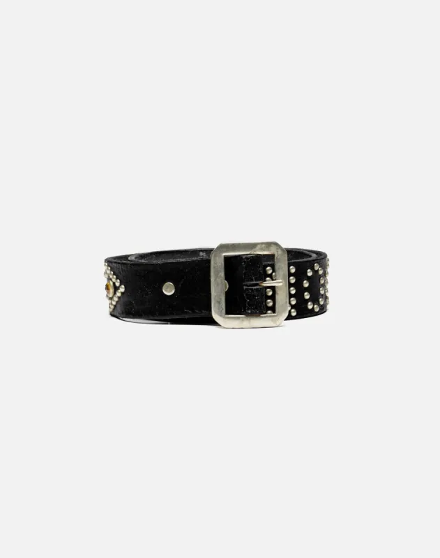 Upcycled Custom Belt - Black sold by Re/Done