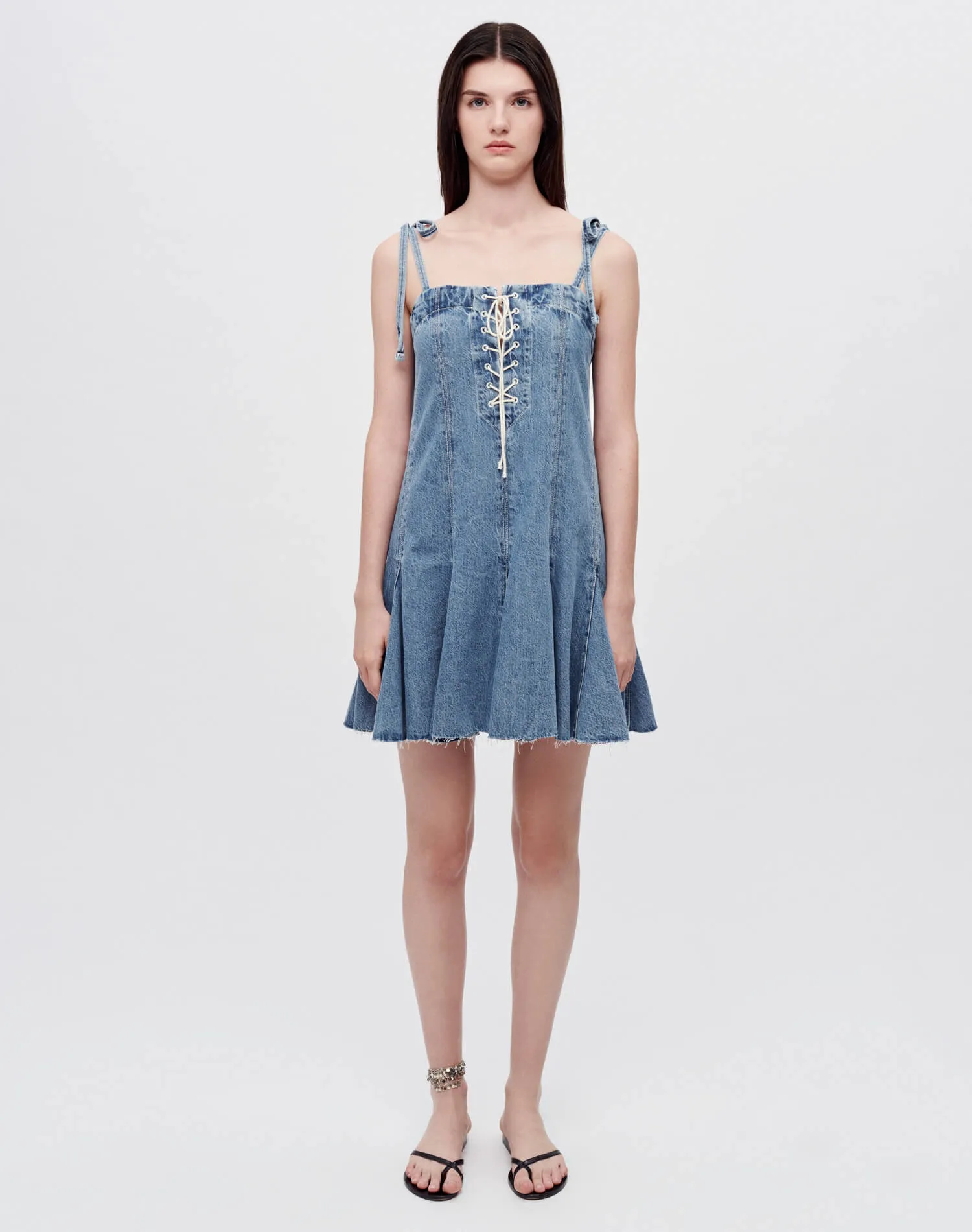 Flounce Dress - Hacienda sold by Re/Done product image thumbnail 2