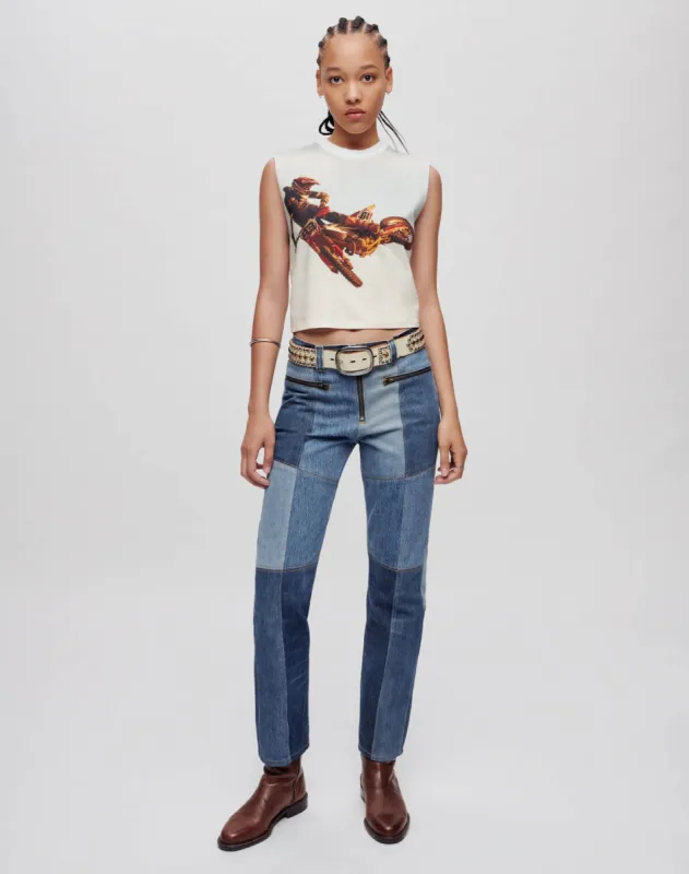 Levi's Moto Jean - Indigo sold by Re/Done