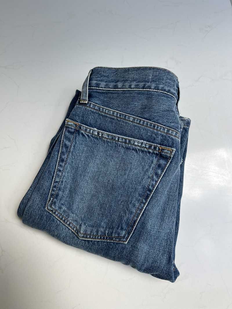High Rise Loose - Washed Indigo with Rips sold by Re/Done product image thumbnail 5