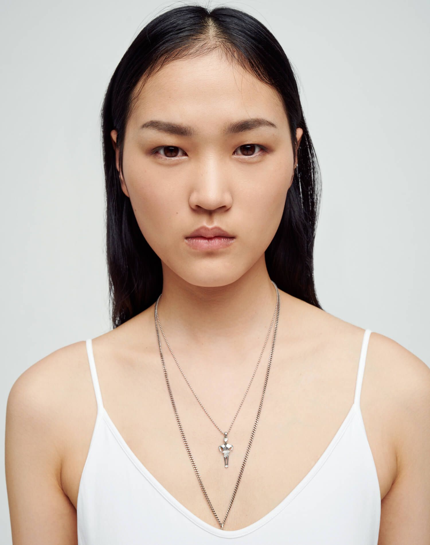 Spaghetti Strap Bodysuit - White sold by Re/Done product image thumbnail 3