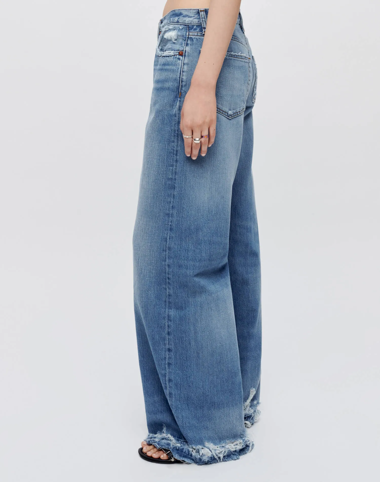 Mid Rise Palazzo - Minerva Destroy sold by Re/Done product image thumbnail 3