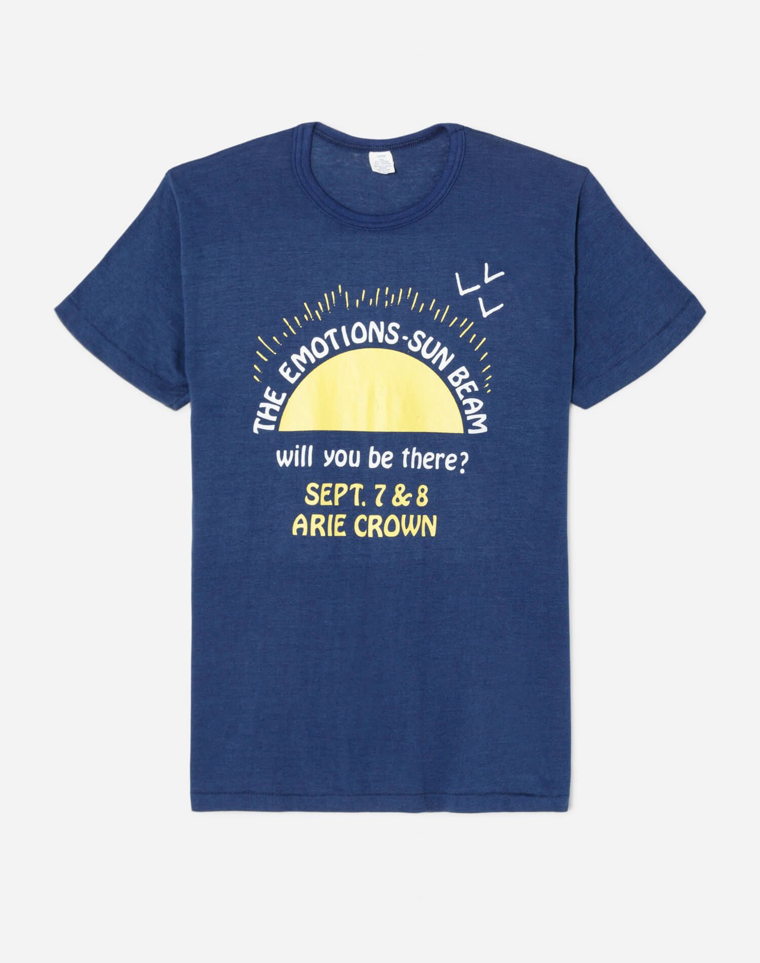 1978 The Emotions Sun Beam Tee sold by Re/Done