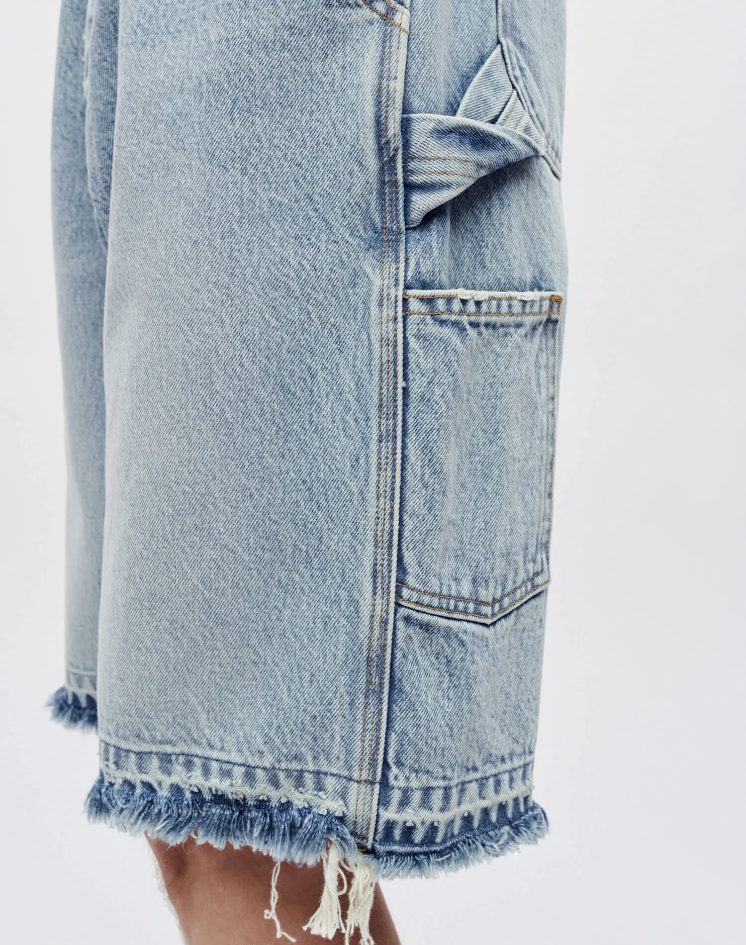 Modern Painter Short - Washed Out Indigo sold by Re/Done product image thumbnail 5
