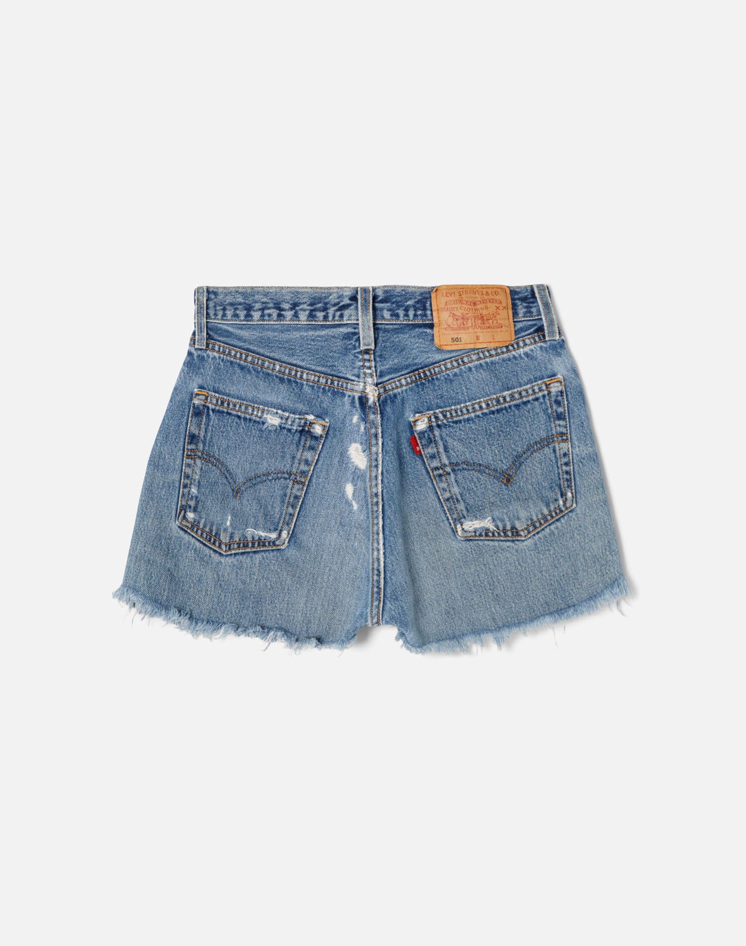 80s Levi's 501 Cutoff Shirts Raw Hem - #16 sold by Re/Done product image thumbnail 2