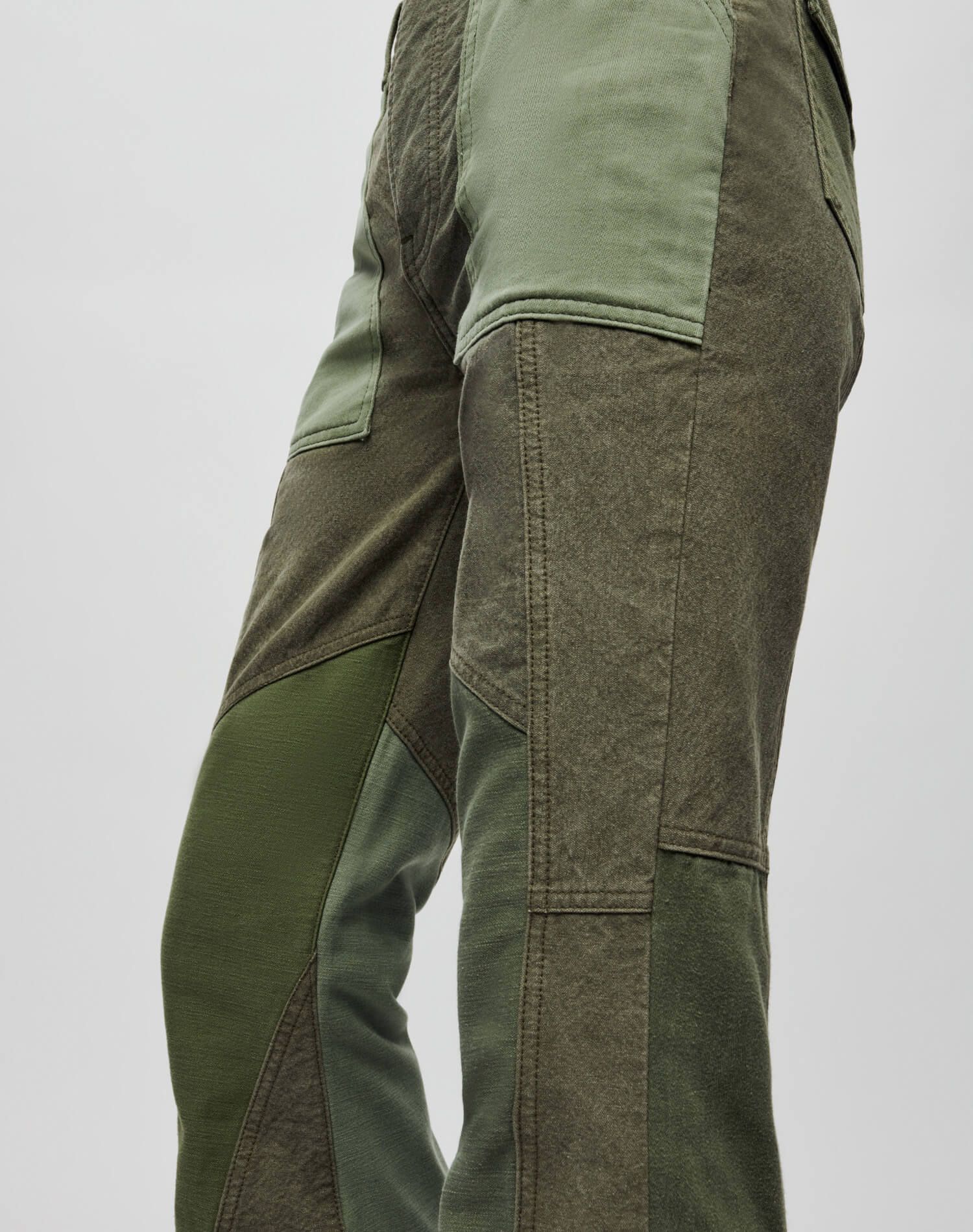 Upcycle Military Trouser - Bayleaf Multi sold by Re/Done product image thumbnail 5