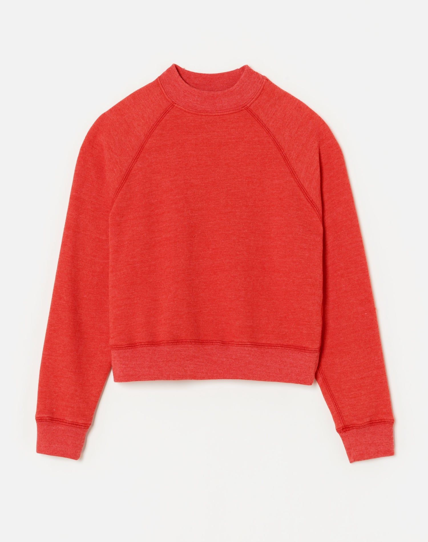 Shrunken Crewneck - Heather Red sold by Re/Done