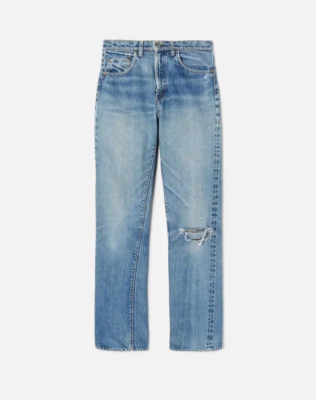 70s Levi's 505 Single Stitch Ripped Jeans - #670 made by Re/Done