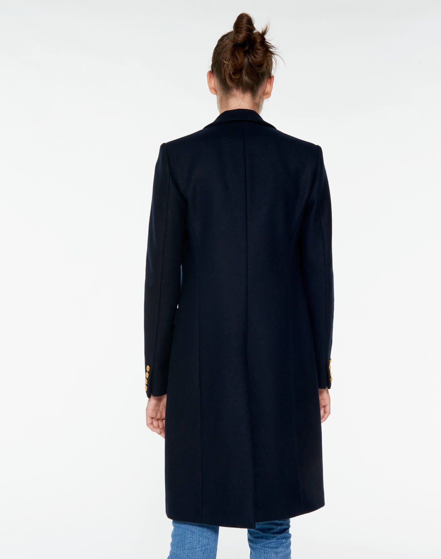 60s Peacoat - Dark Navy sold by Re/Done product image thumbnail 6
