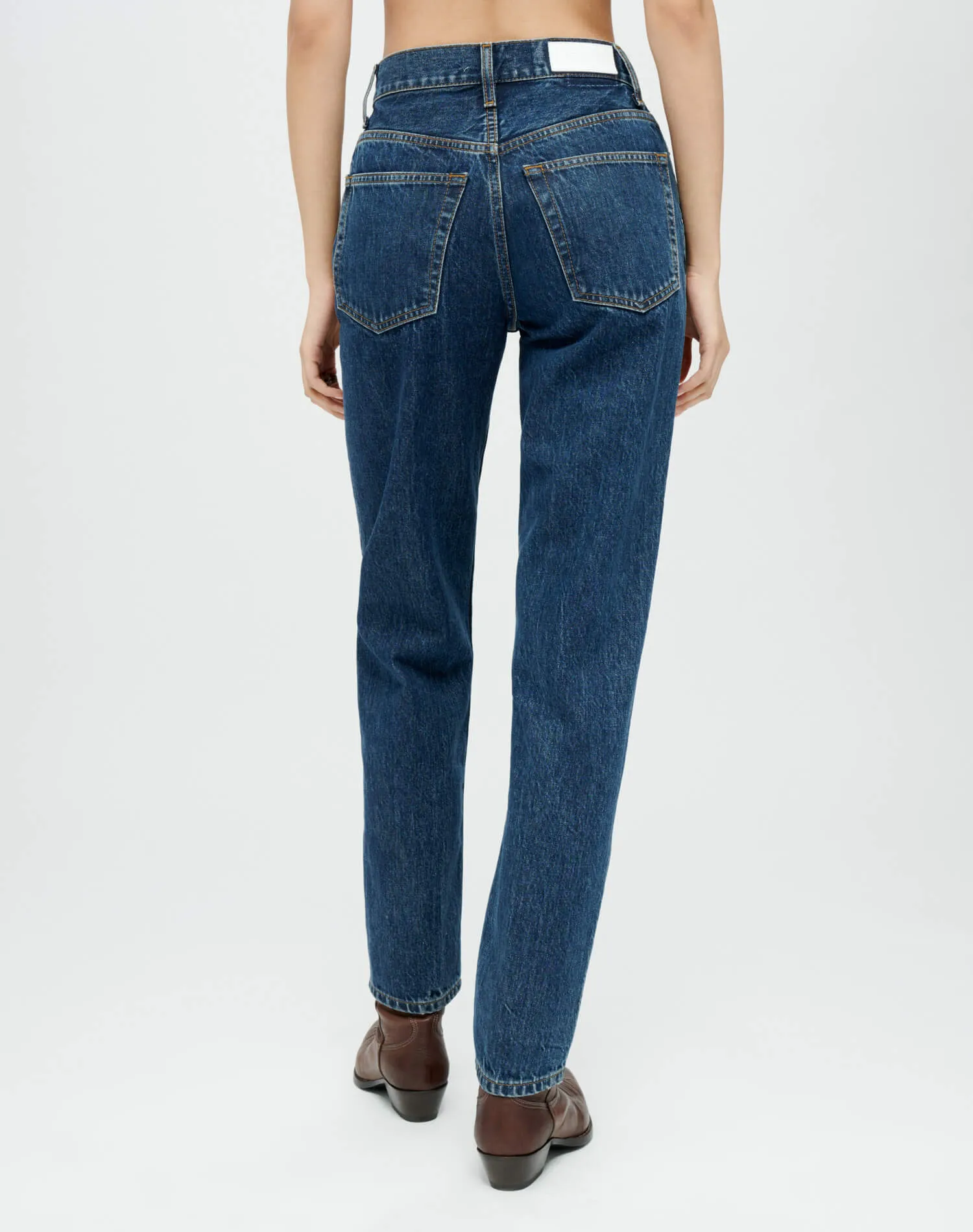 Taper Jean - Rustic Indigo sold by Re/Done product image thumbnail 4