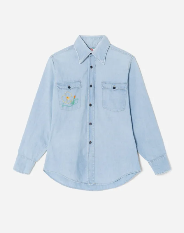 70s Levi's Denim Shirt - #651 sold by Re/Done