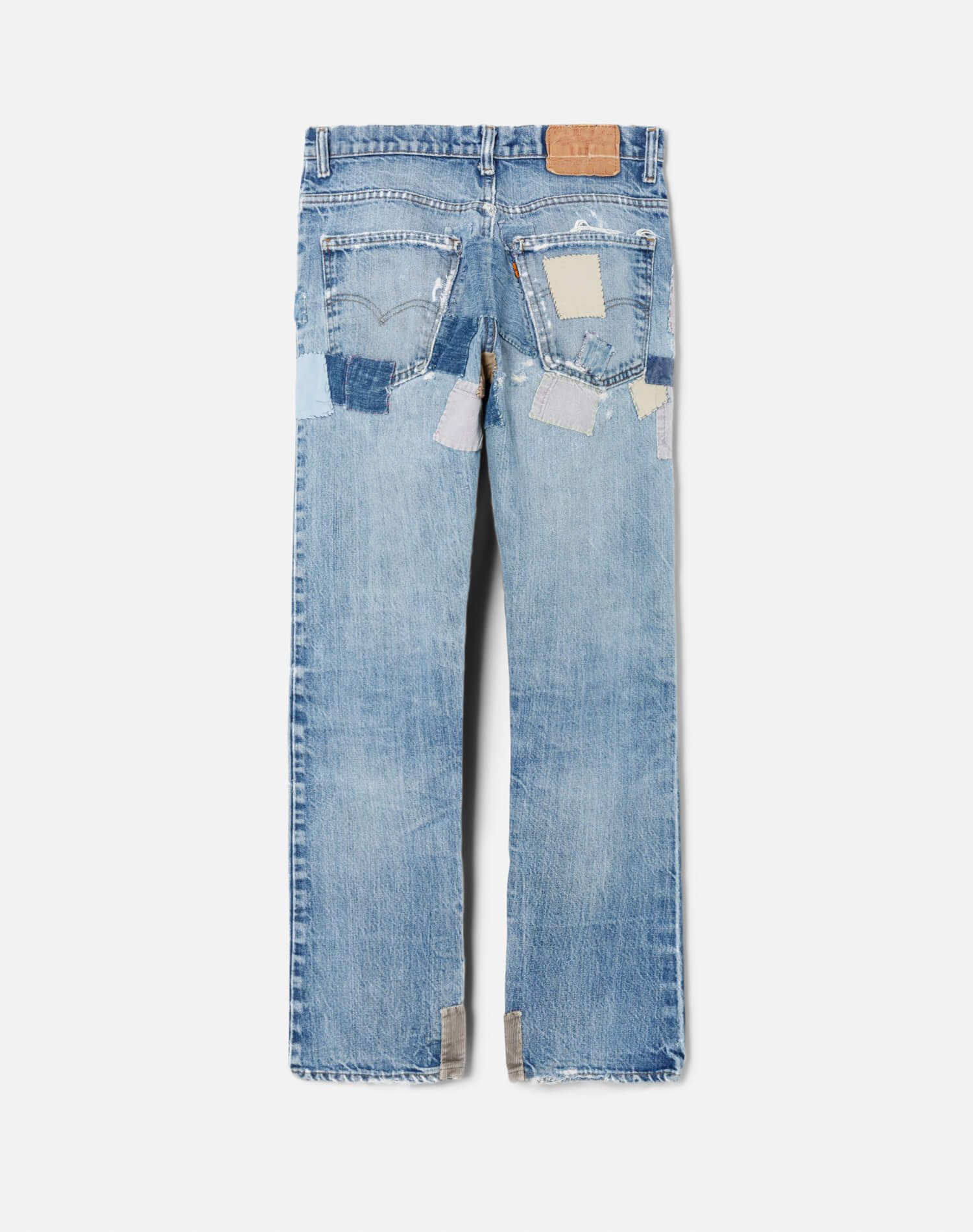 70s Orange Tab Patchwork Levi's sold by Re/Done product image thumbnail 2