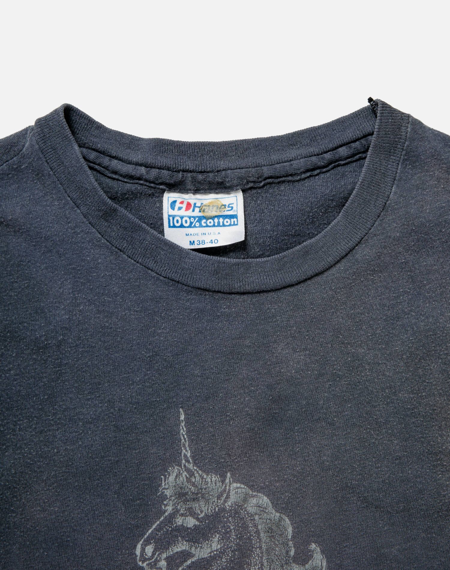80s Hanes Unicorn Tee sold by Re/Done product image thumbnail 3