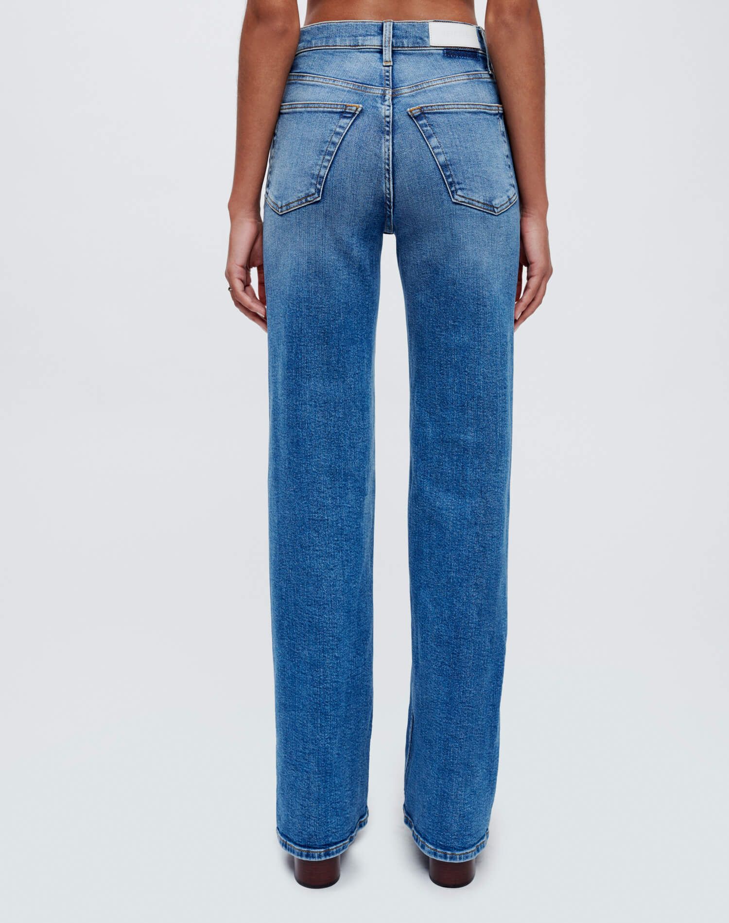 Extra Stretch Ultra High Rise Wide Leg - Indigo Storm sold by Re/Done product image thumbnail 6