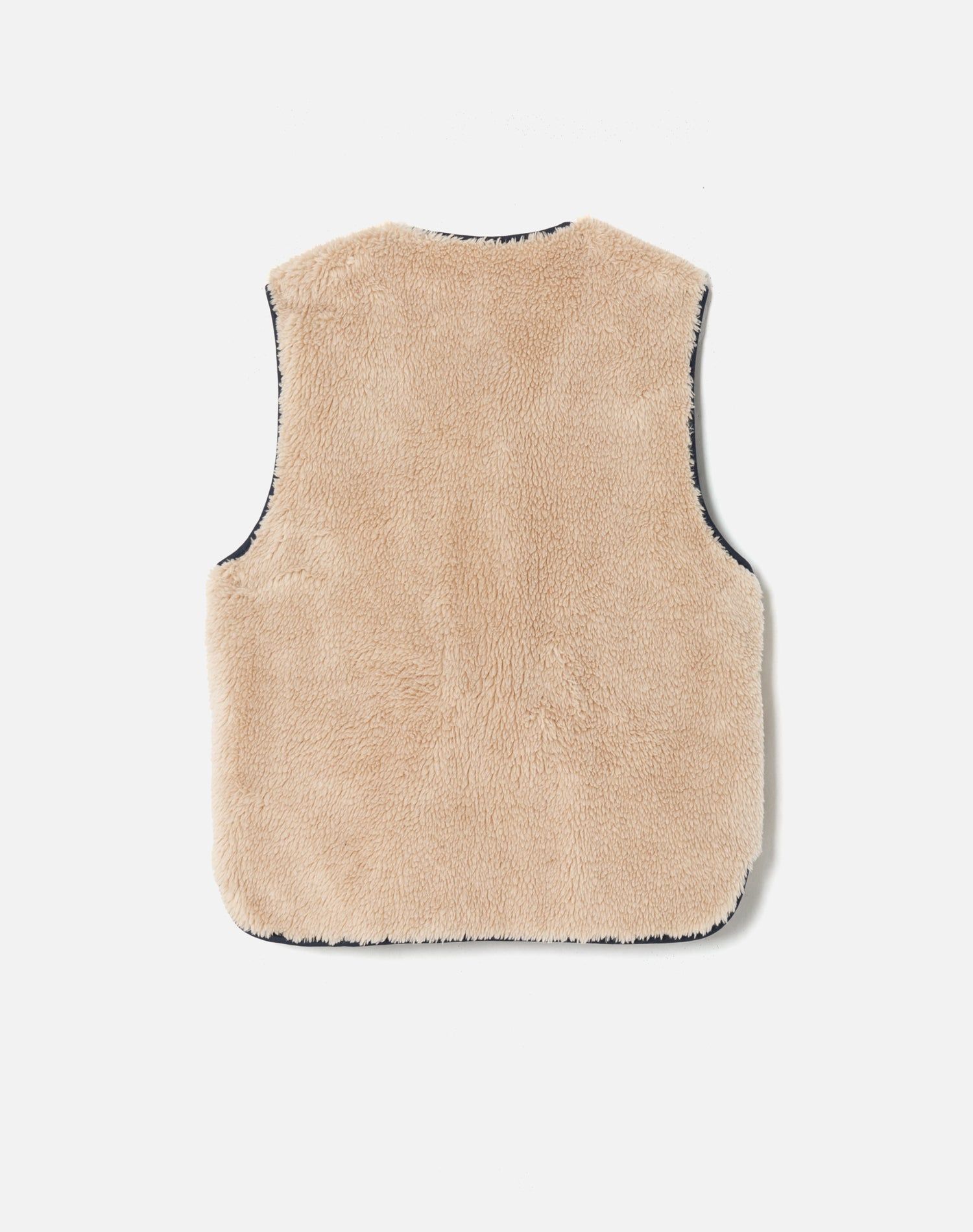 Knot Front Sherpa Vest - Natural sold by Re/Done product image thumbnail 2