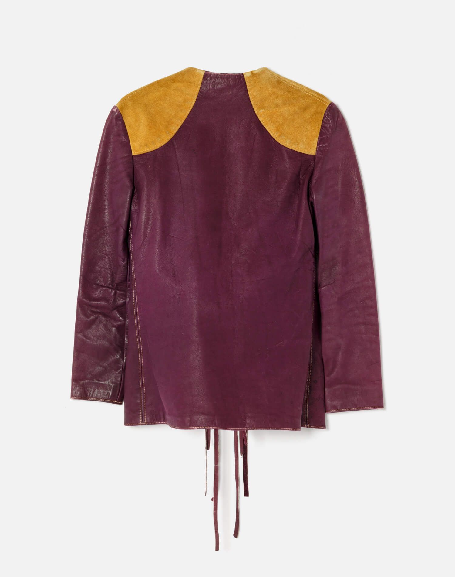1960s Leather Concho Open Front Jacket - # 5 sold by Re/Done product image thumbnail 2
