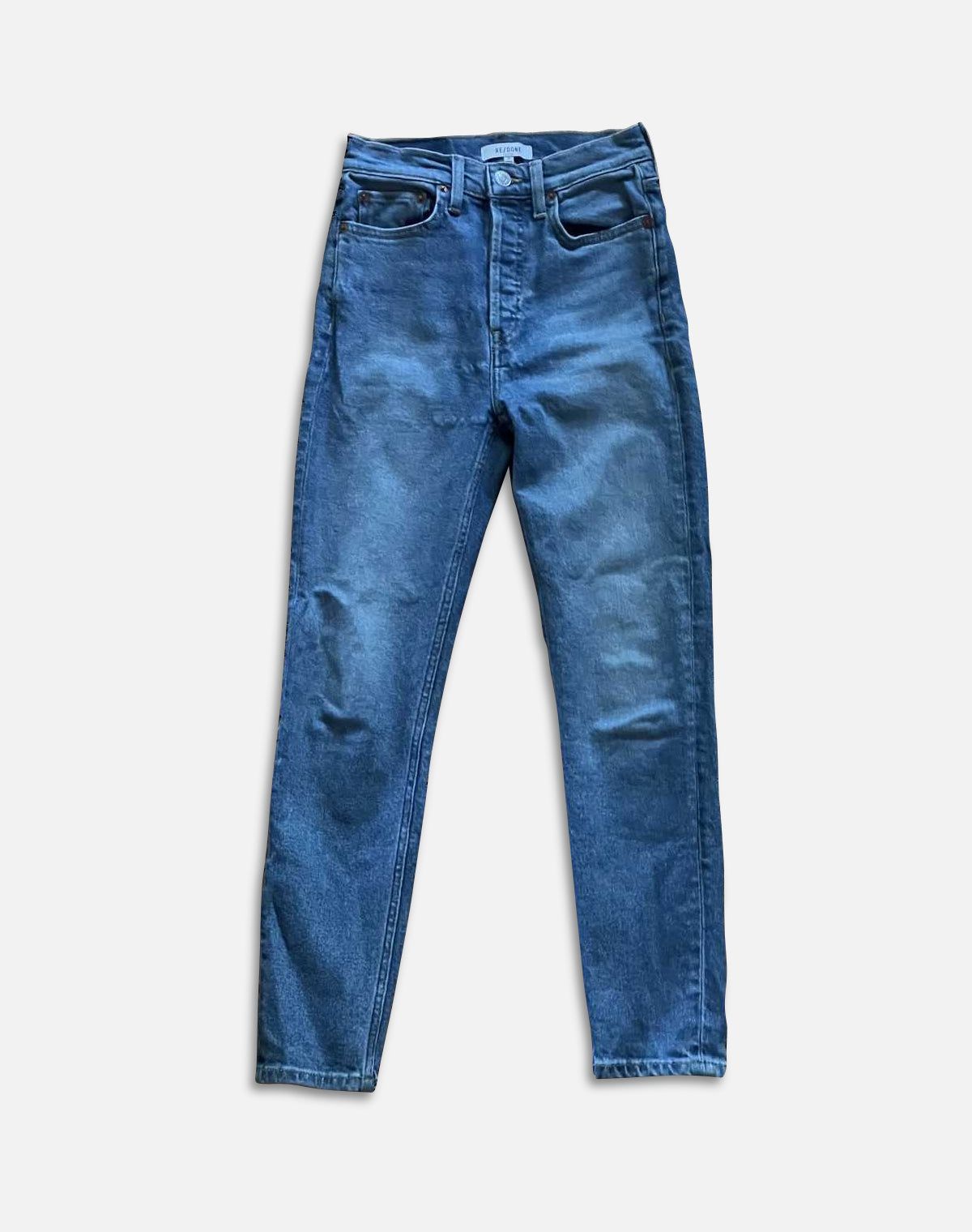 90s High Rise Ankle Crop sold by Re/Done