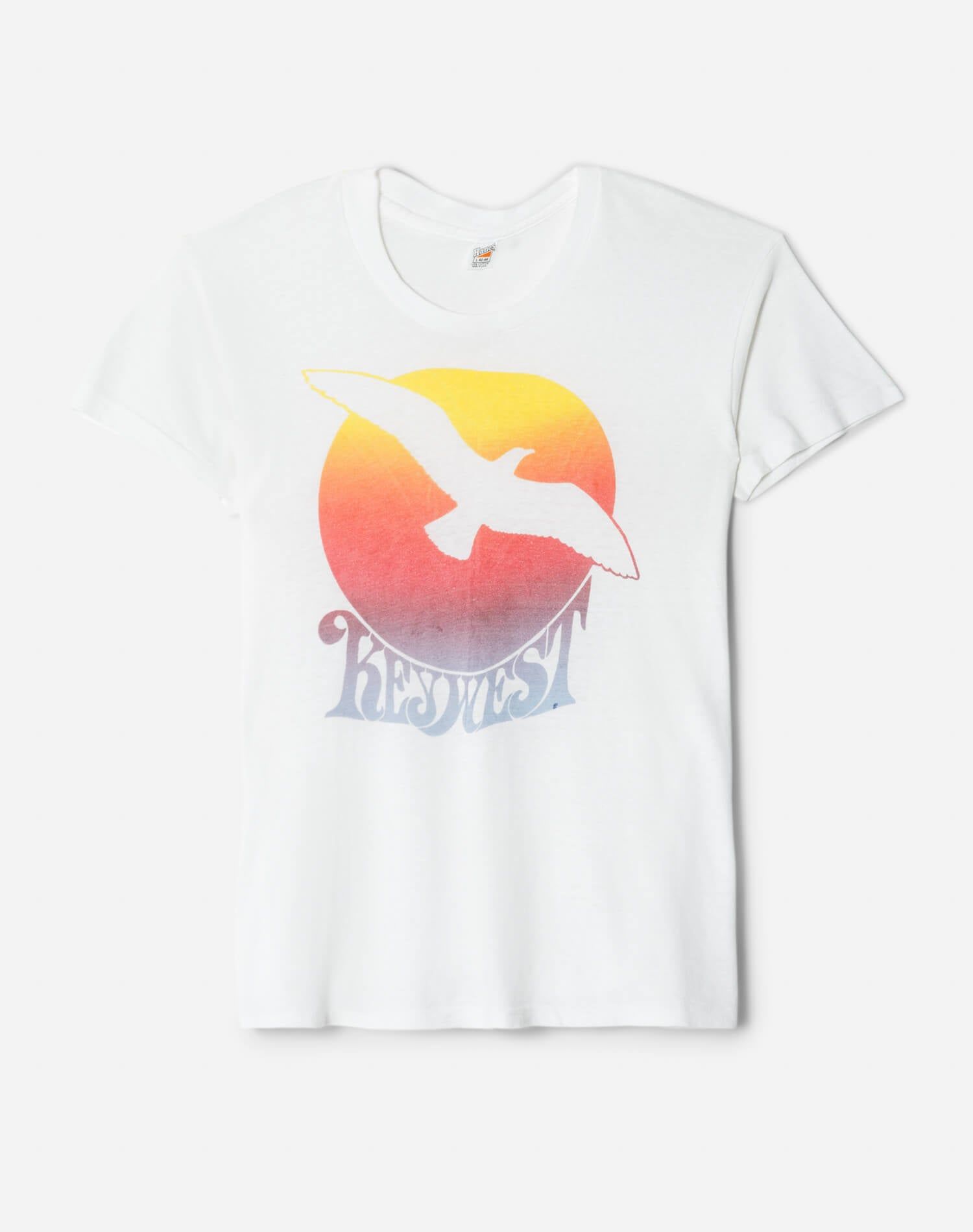 70s Hanes Key West Tee -#13 sold by Re/Done