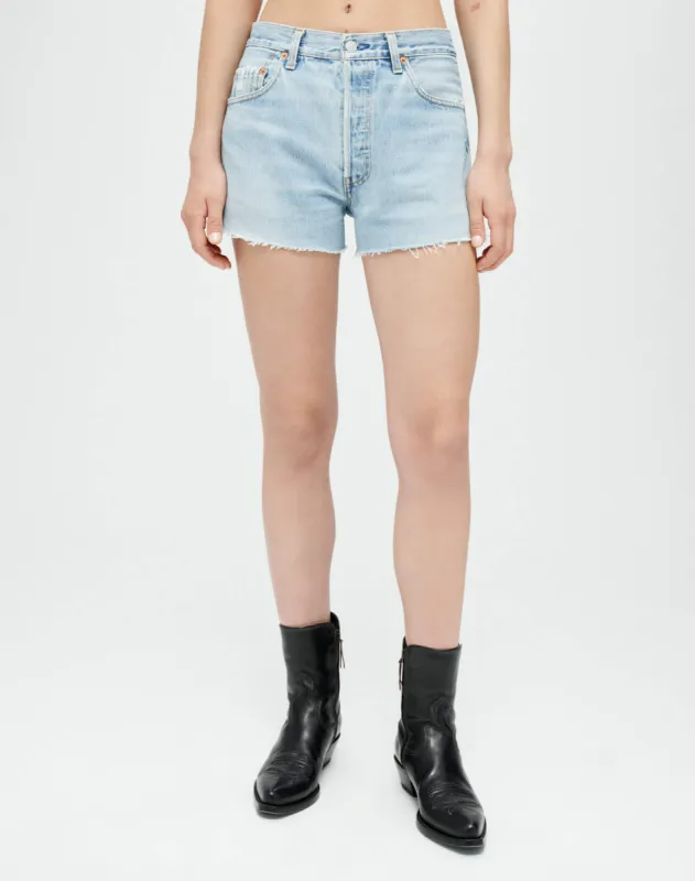 Levi's The Short - Indigo sold by Re/Done