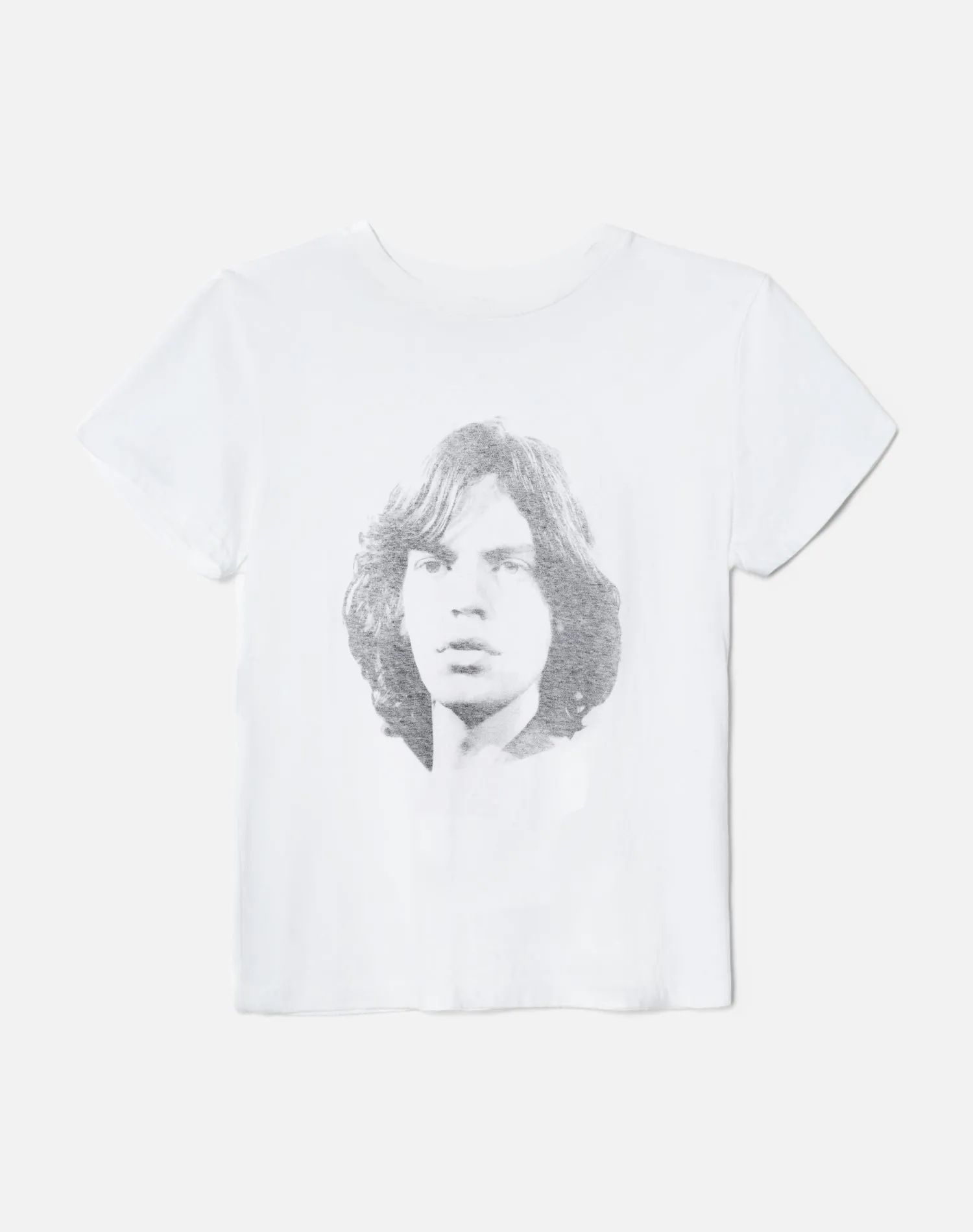 Classic "Mick Jagger" Tee - Optic White sold by Re/Done product image thumbnail 5