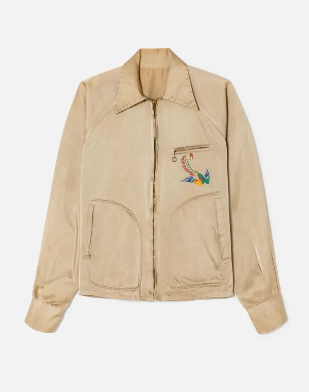 60s Satin Okinawa Souvenir Jacket - #16 sold by Re/Done