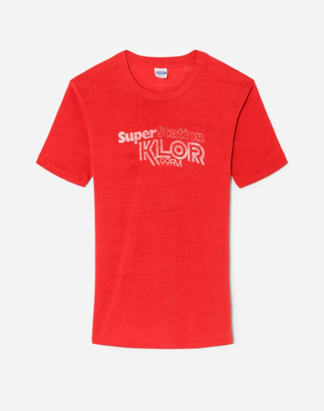 80s Super Station Tee - #10 sold by Re/Done
