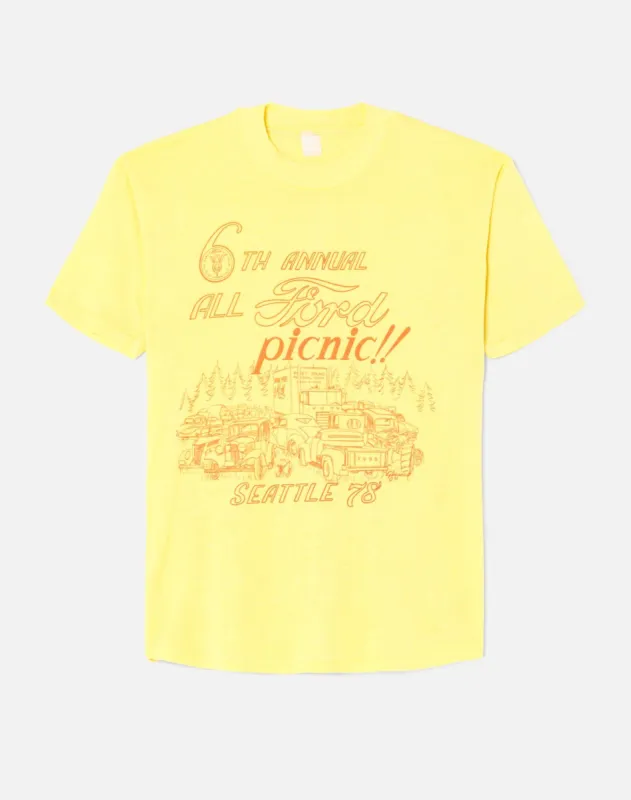 70s Ford V8 Tee -#6 sold by Re/Done