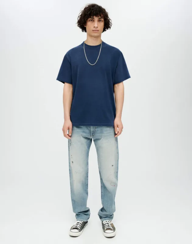 Hanes Loose Tee - Sun Faded Navy sold by Re/Done
