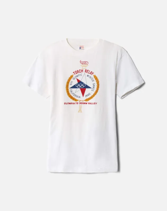 1960 Torch Relay Tee sold by Re/Done