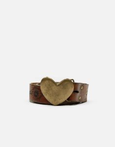 70s Heart Buckle Belt -#1 sold by Re/Done