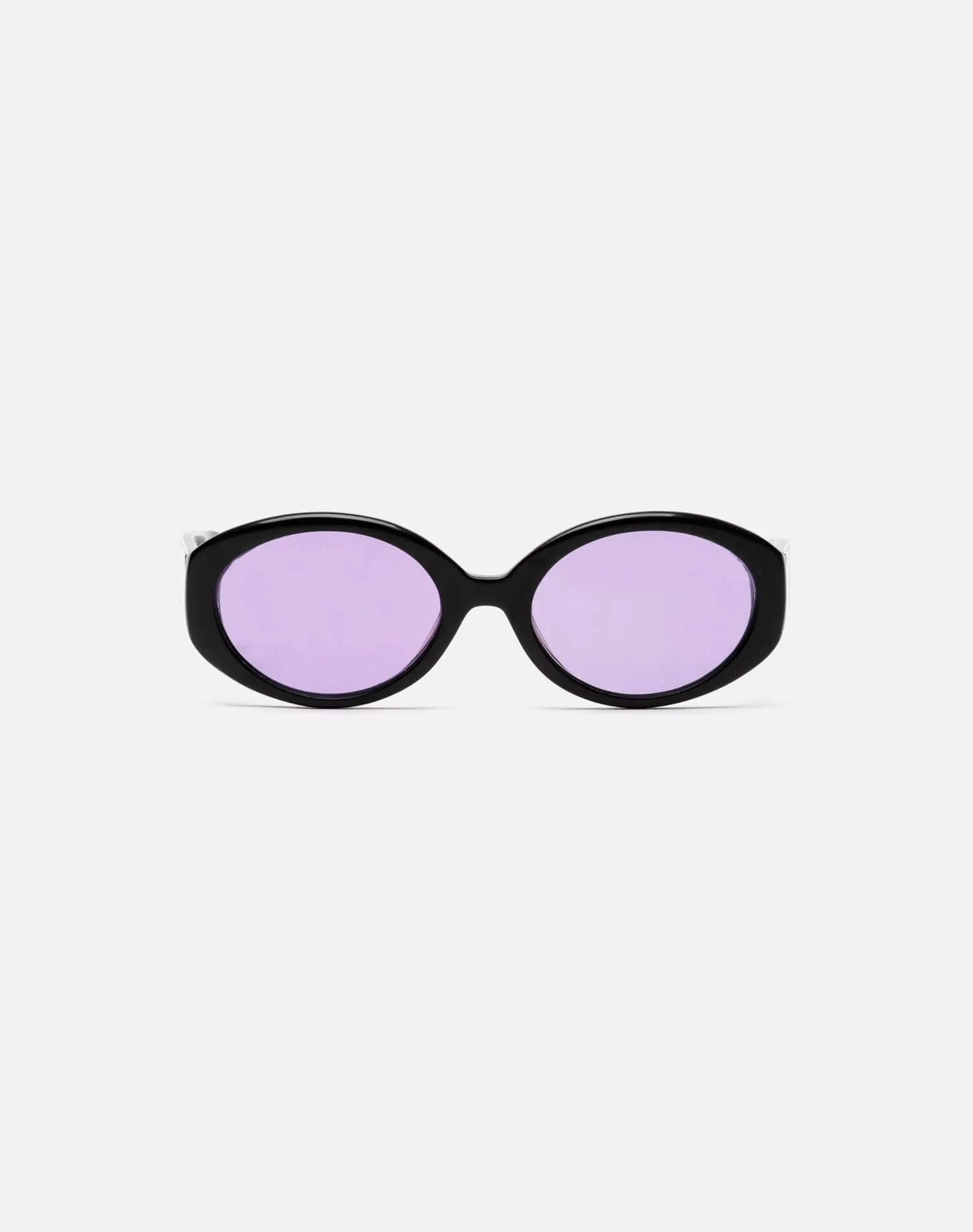 60s Zebra Purple Lens Sunglasses sold by Re/Done