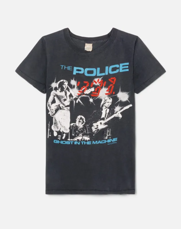 1981 The Police Ghost In The Machine Tour Tee sold by Re/Done