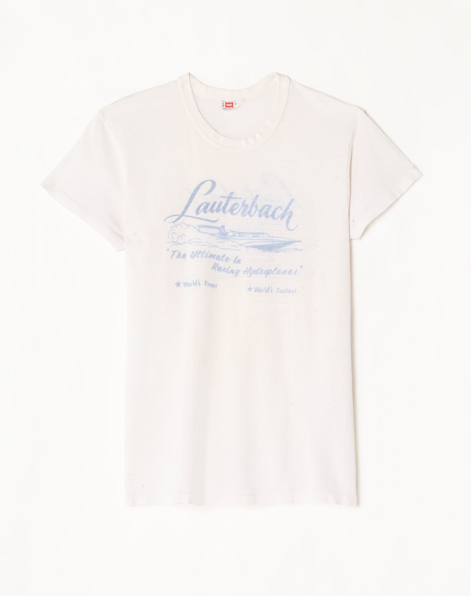 60s "Lauterback Boats" Tee - #161 sold by Re/Done