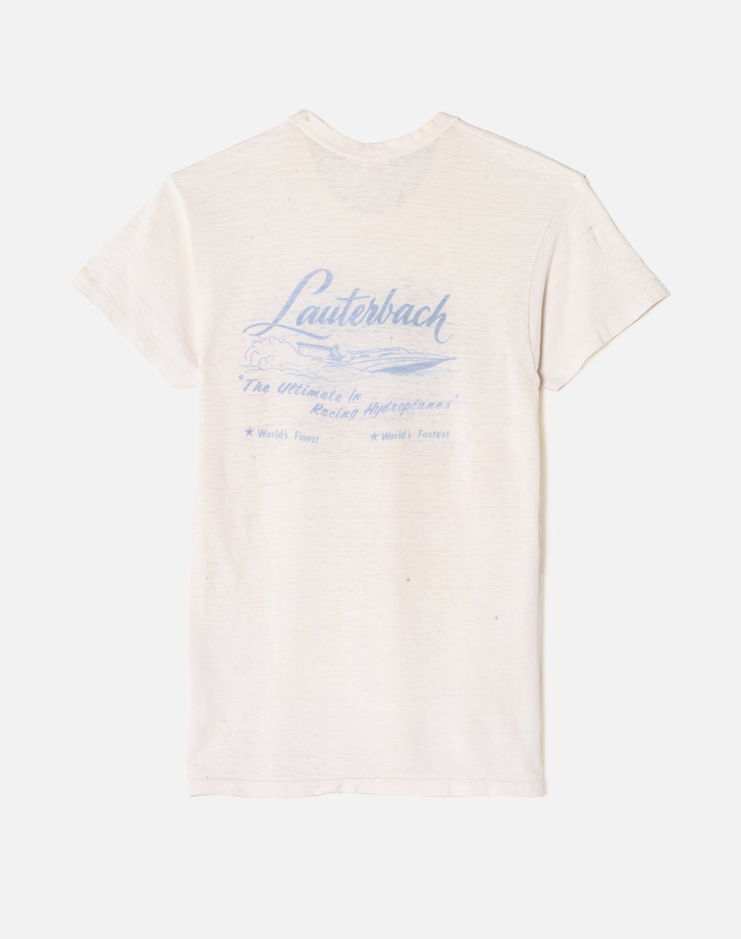 60s "Lauterback Boats" Tee - #161 sold by Re/Done product image thumbnail 2